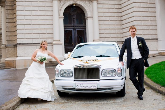 Rolls Royce na svatbu